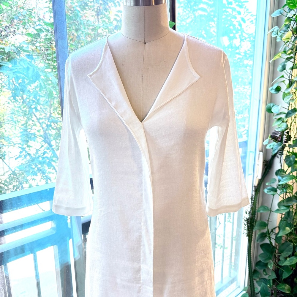 Chic White Midi Dress